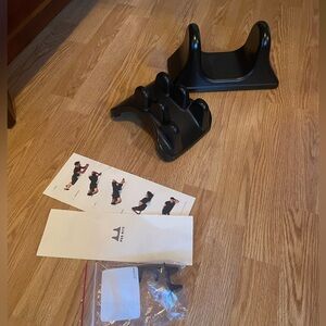 Black Fitness Equipment Set